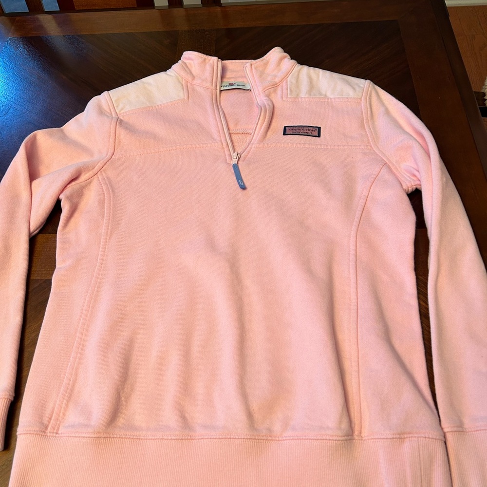 Vineyard vines quarter zip pull over